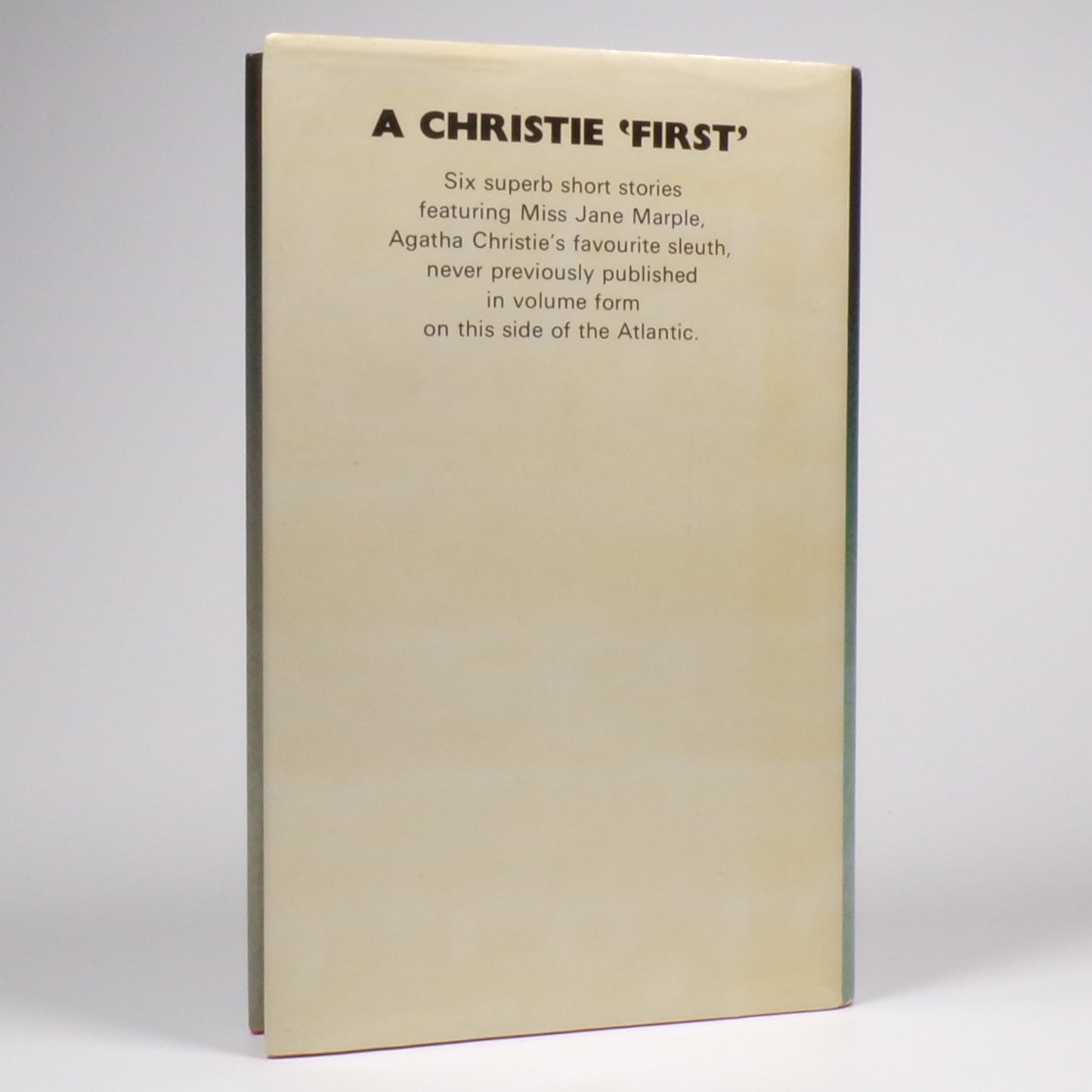 Agatha Christie - Miss Marple's Final Cases - First Edition