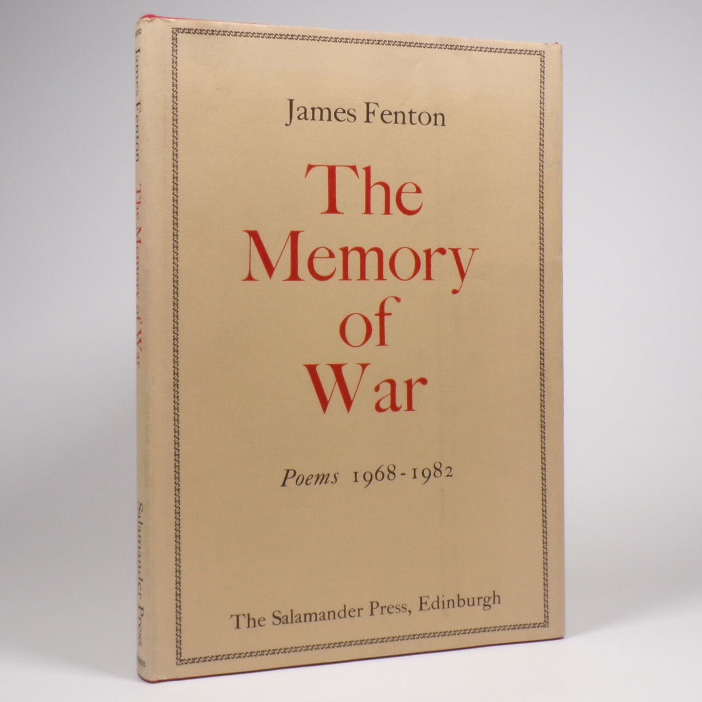 James Fenton - The Memory of War - Limited First Edition