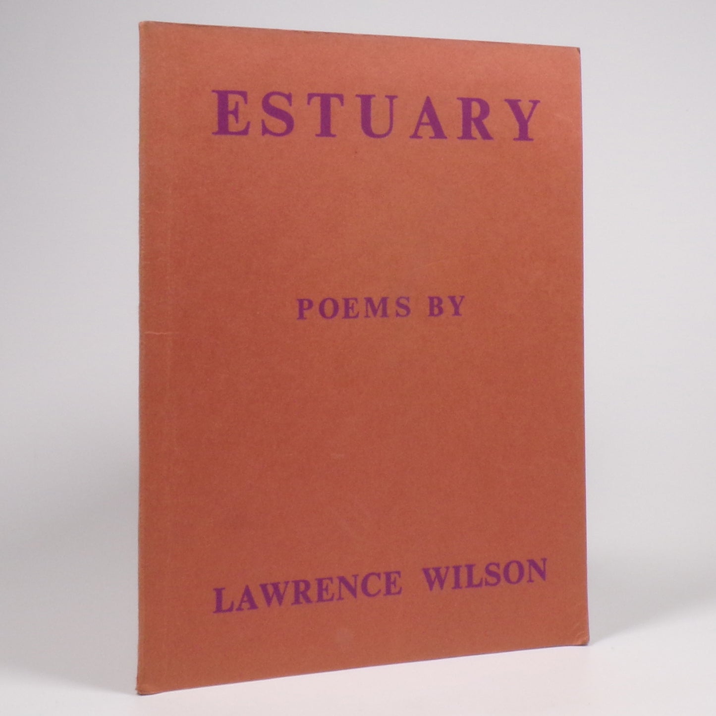 Lawrence Wilson - Estuary - Inscribed First Edition