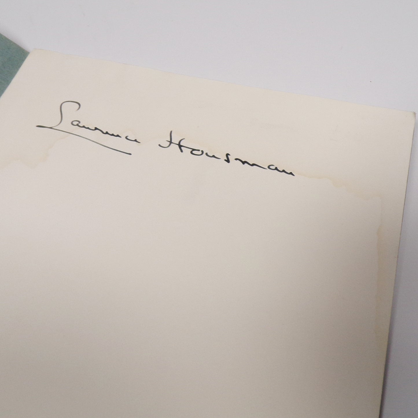 Laurence Housman - Nunc Dimittis - Signed Second Printing