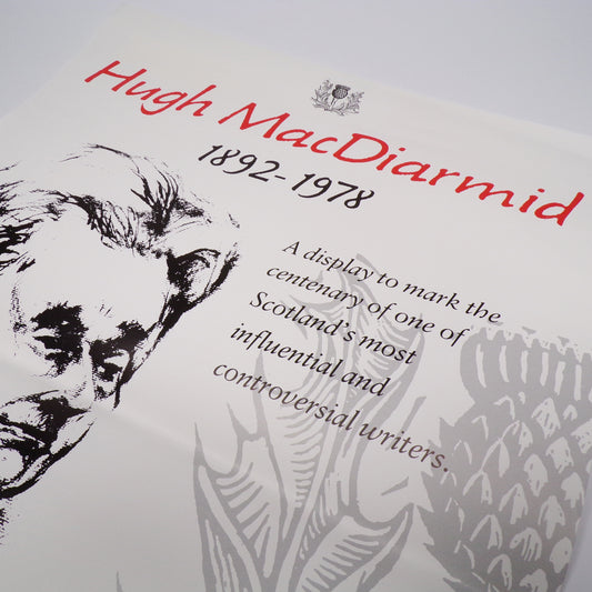Hugh MacDiarmid 1892-1978 - Exhibition Poster