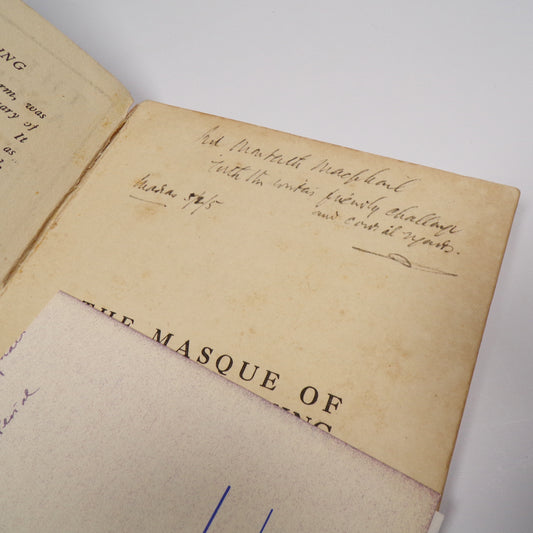 Patrick Geddes - The Masque of Ancient Learning - Later Edition