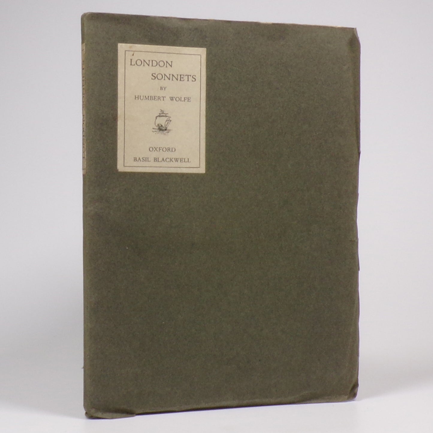 Humbert Wolfe - London Sonnets - First Edition