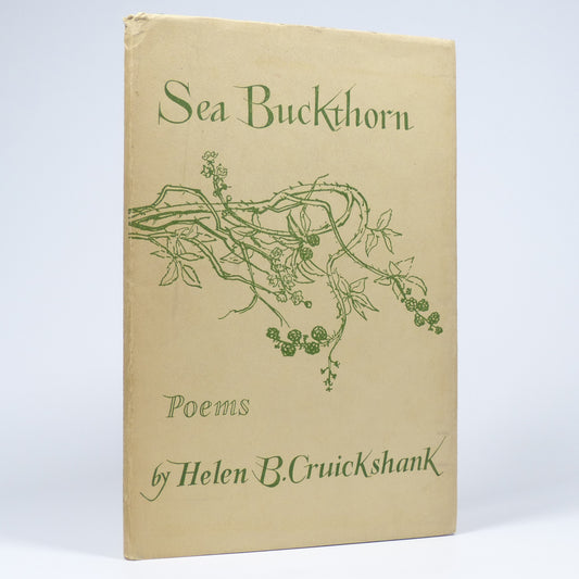 Helen B. Cruickshank - Sea Buckthorn - Inscribed First Edition