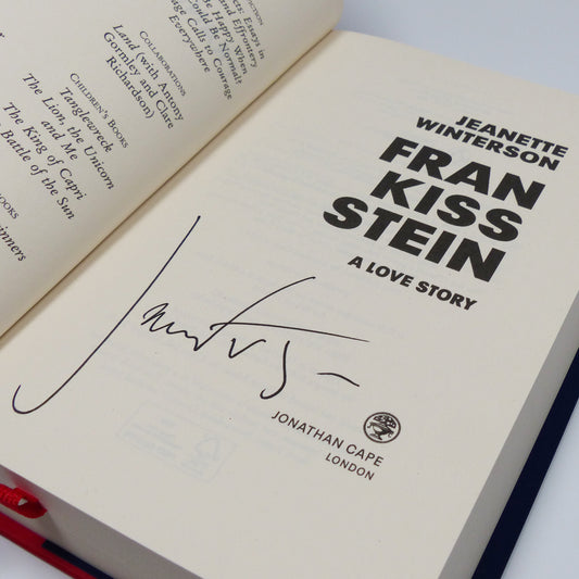 Jeanette Winterson - Frankissstein - Signed First Edition