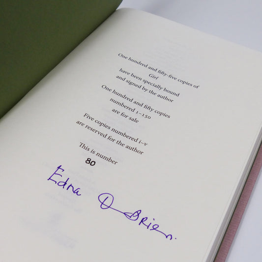 Edna O'Brien - Girl - Signed Limited First Edition