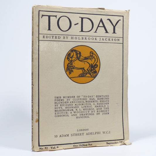 Various - To-Day - First Edition