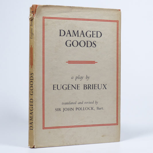 Eugène Brieux - Damaged Goods - First Edition Thus