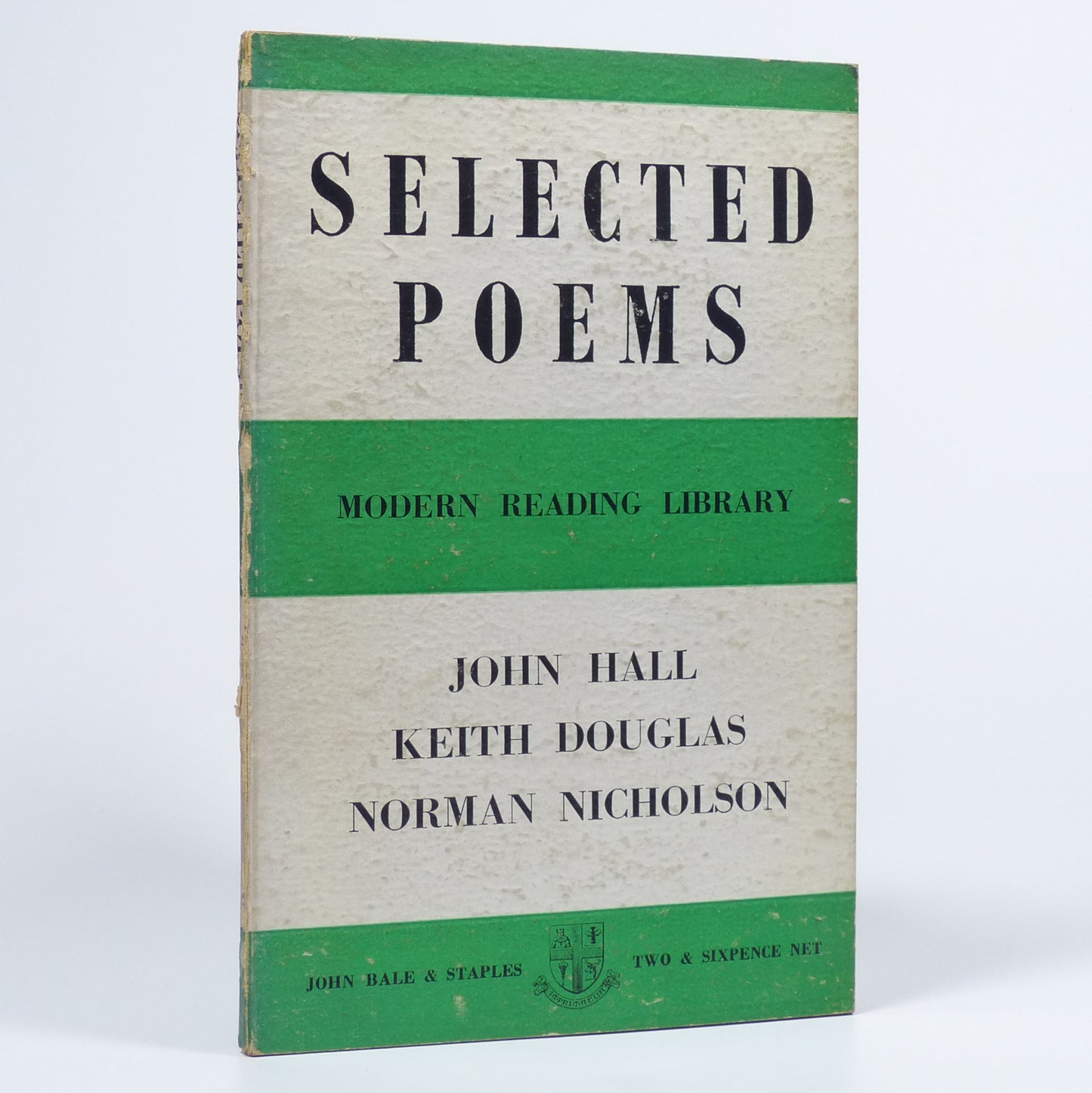 John Hall, Keith Douglas & Norman Nicholson - Selected Poems - First Edition