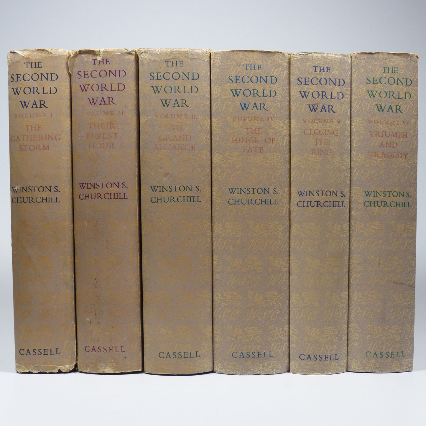 Winston Churchill - The Second World War - First Editions