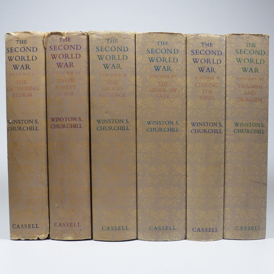 Winston Churchill - The Second World War - First Editions