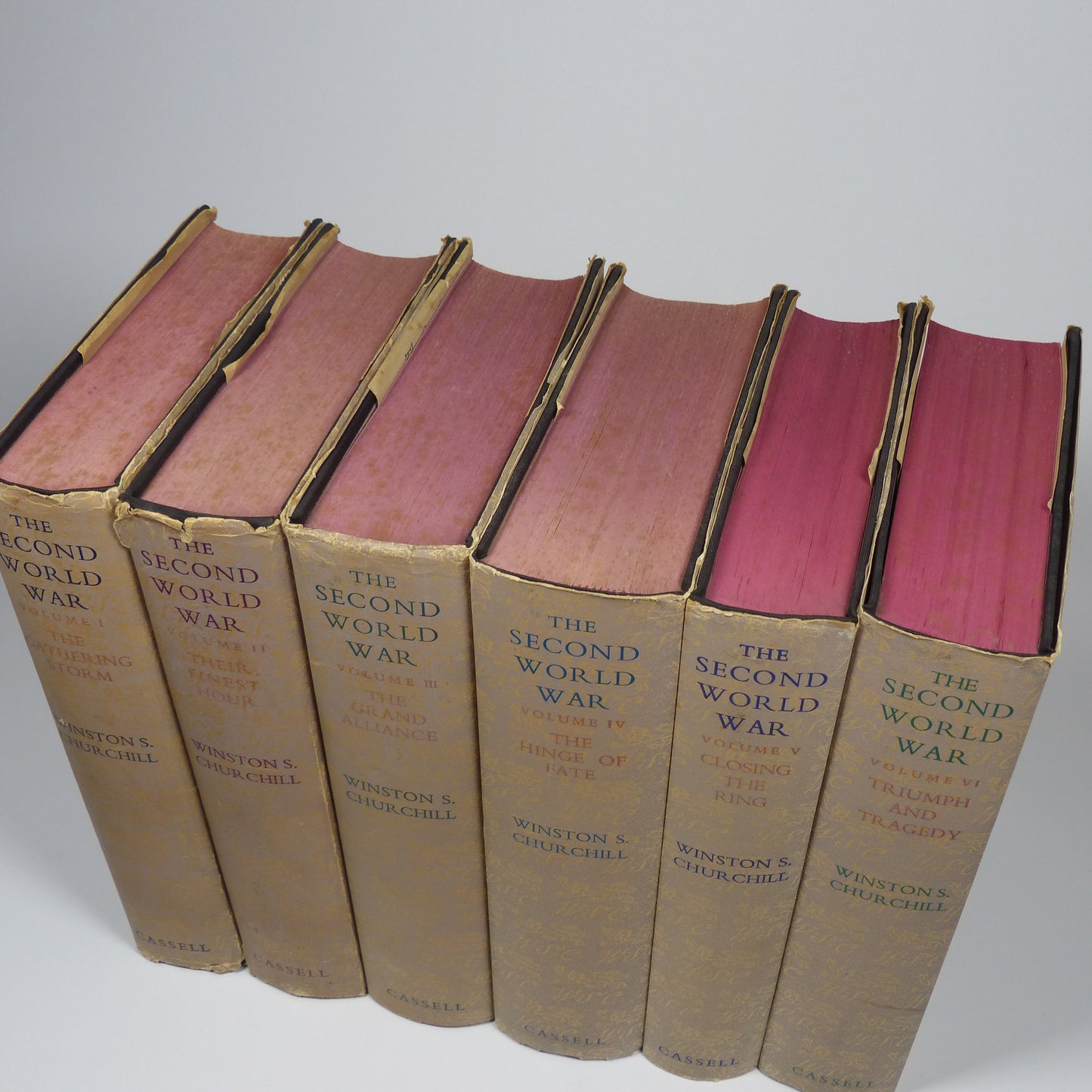 Winston Churchill - The Second World War - First Editions