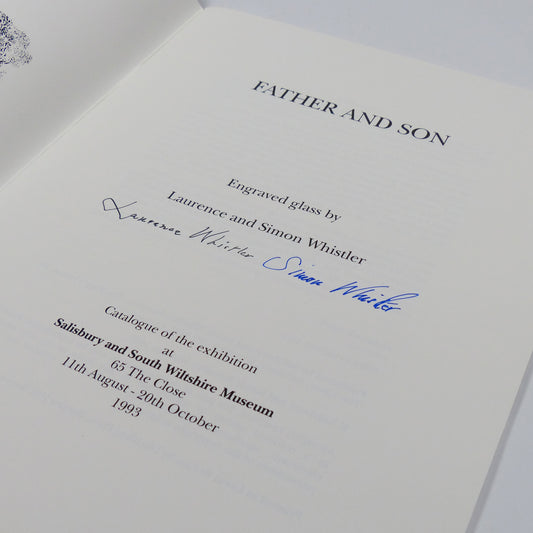 Laurence and Simon Whistler - Father and Son - Double Signed First Edition