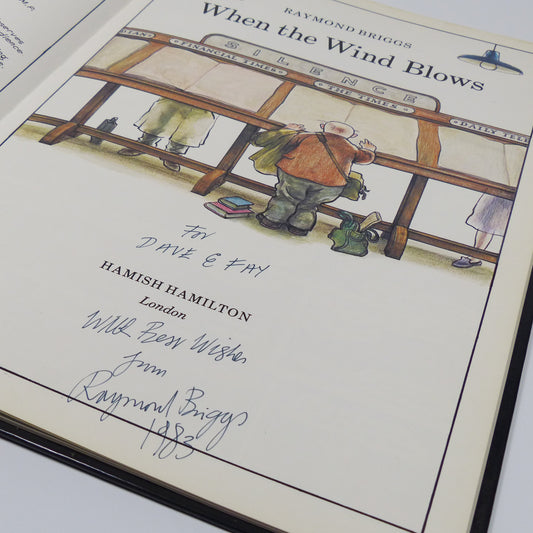 Raymond Briggs - When the Wind Blows - Inscribed First Edition