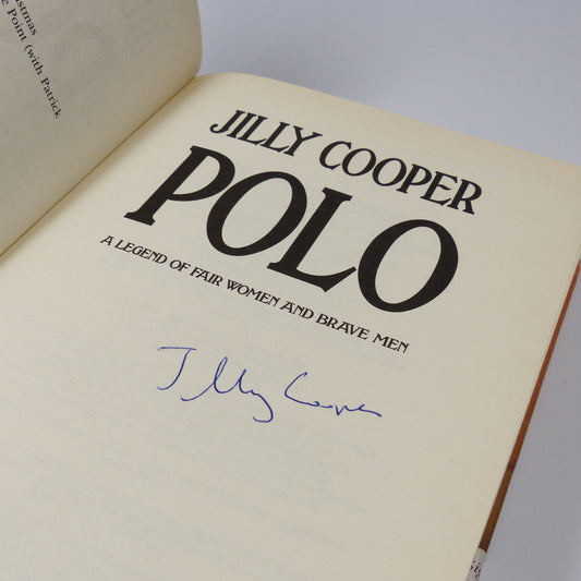 Jilly Cooper - Polo - Signed First Edition