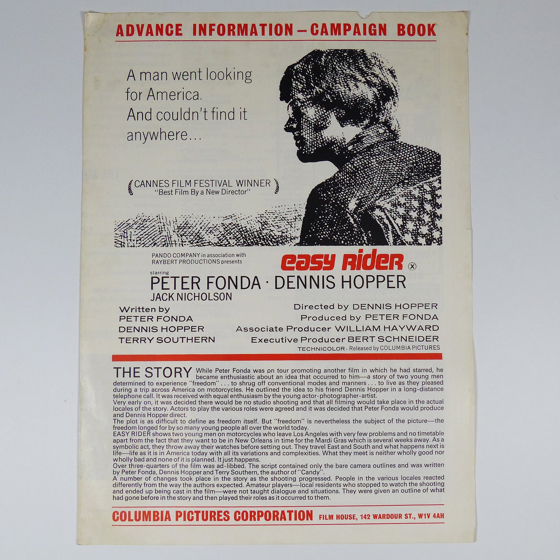 Easy Rider Book Easy Rider - Campaign Book – Benedict Wilson Books Ltd