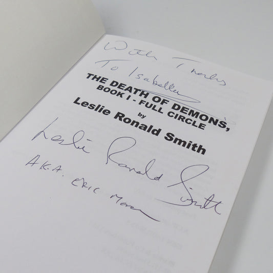Leslie Ronald Smith - The Death of Demons - Inscribed First Edition