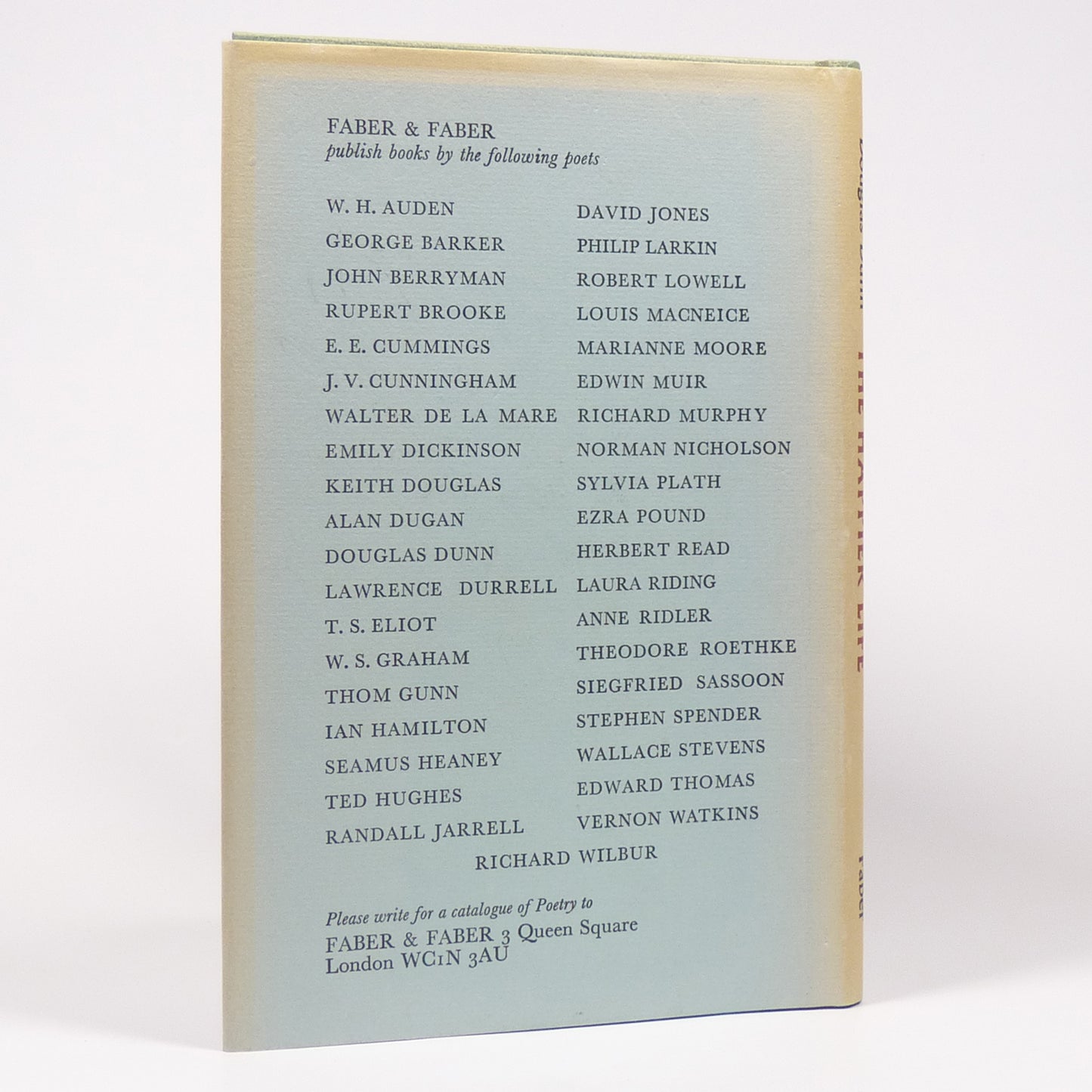 Douglas Dunn - The Happier Life - Signed First Edition