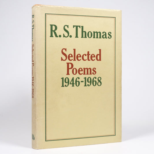 R. S. Thomas - Selected Poems 1946-1968 - Second Printing