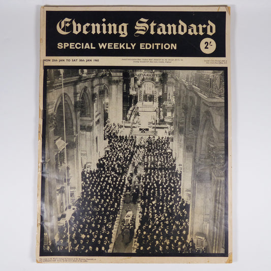 Winston Spencer Churchill's Funeral - Evening Standard Special Weekly Edition