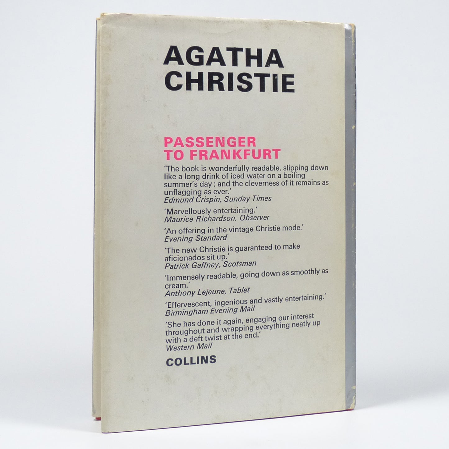 Agatha Christie - Nemesis - First Edition