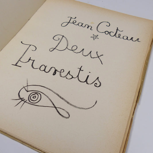 Jean Cocteau - Deux Travestis - Limited First Edition