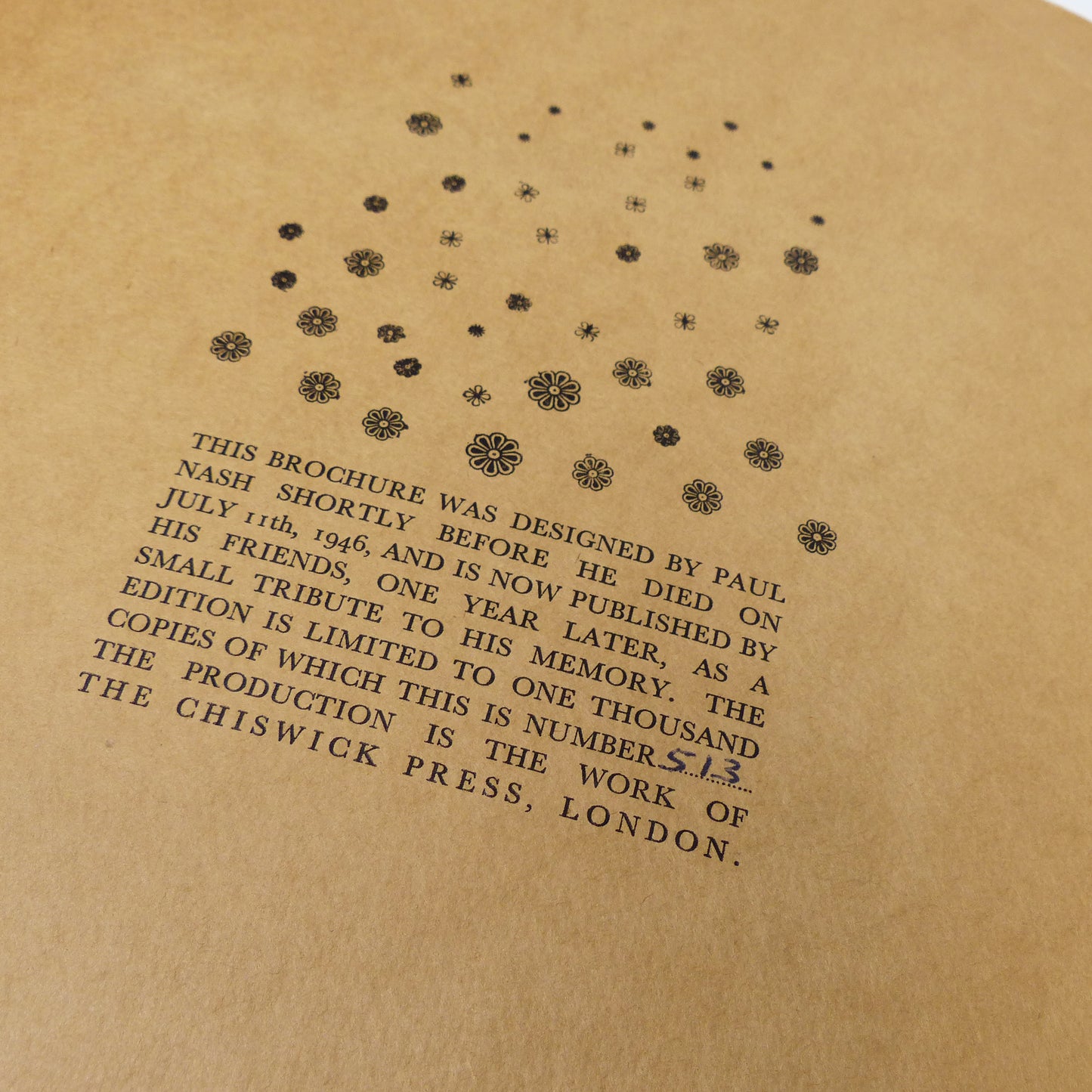 Paul Nash - Aerial Flowers - Limited First Edition