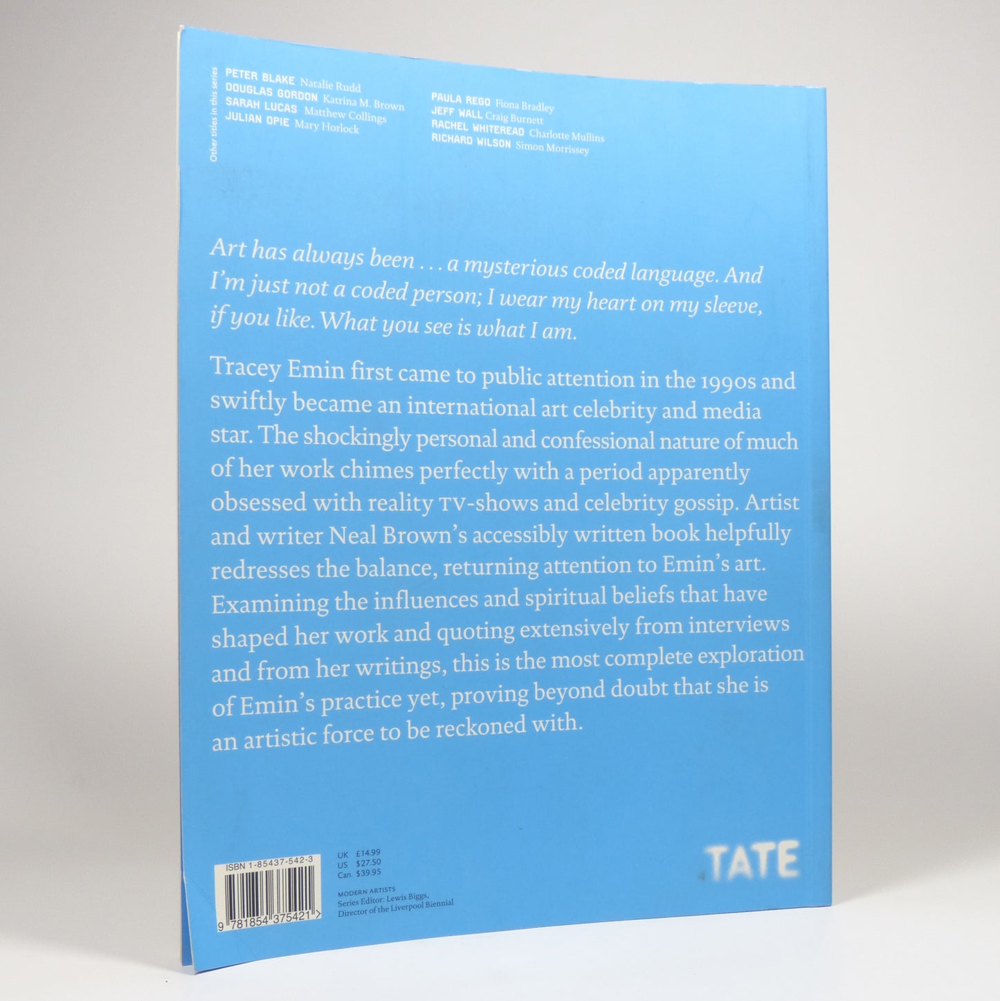 Neal Brown - Tracey Emin - First Edition