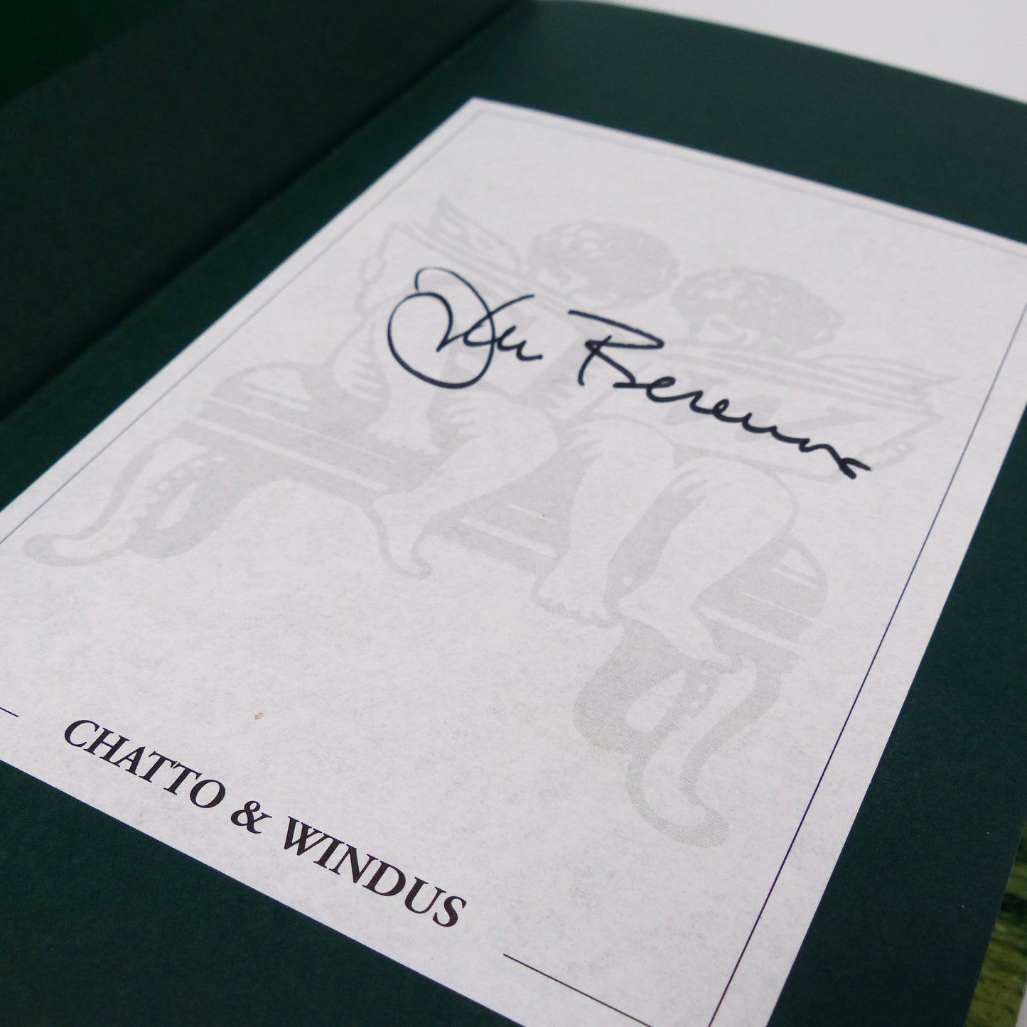 John Berendt - Midnight in the Garden of Good and Evil - Signed First Edition Thus