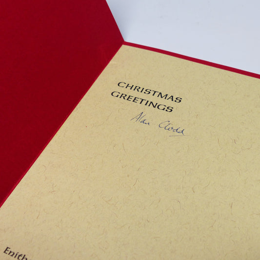 Vernon Watkins - Christmas Greetings - Signed by the Publisher