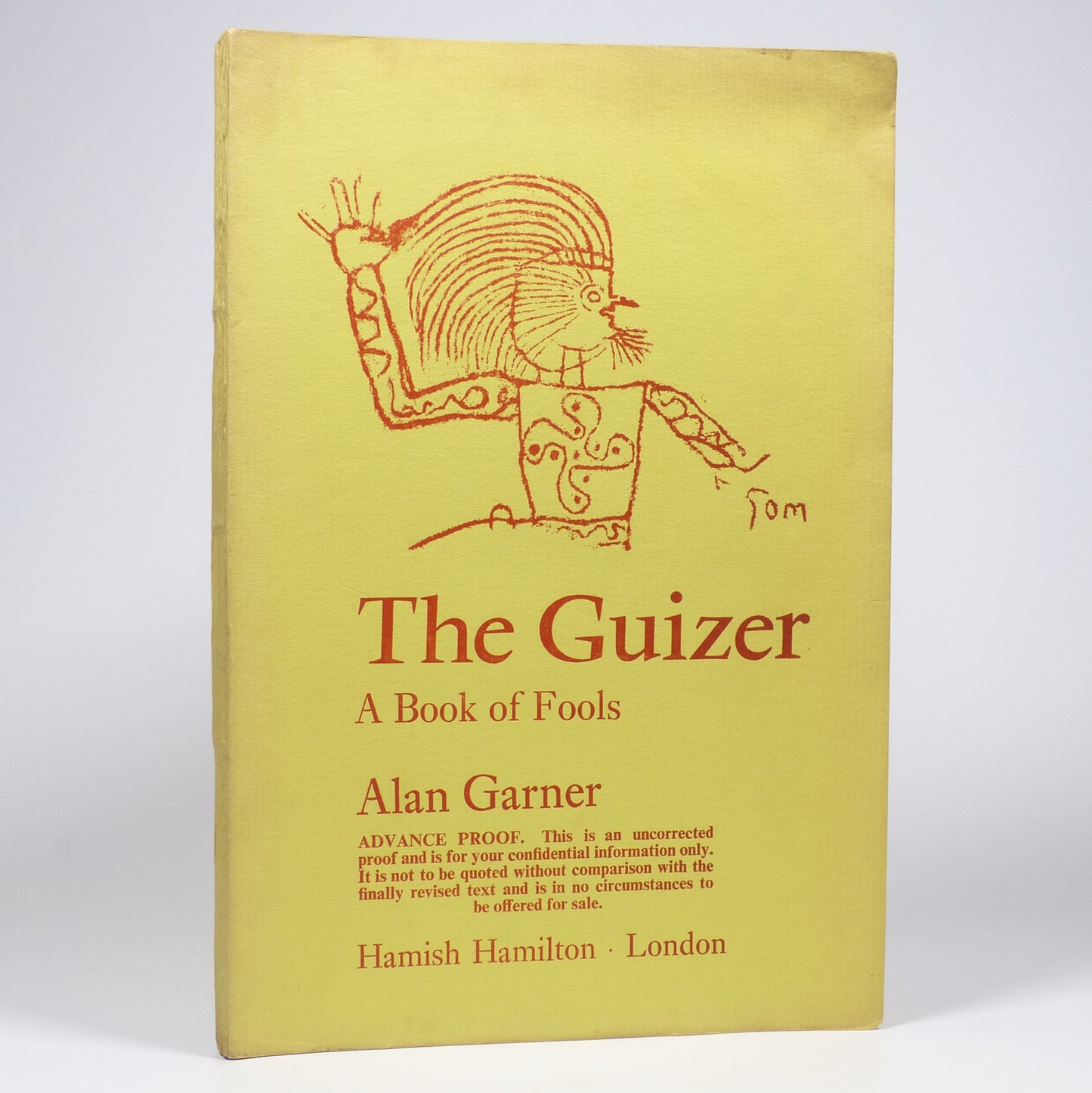 Alan Garner - The Guizer - Advance Proof Copy