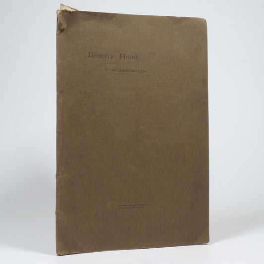 F W Bourdillon - Beachy Head - First Edition