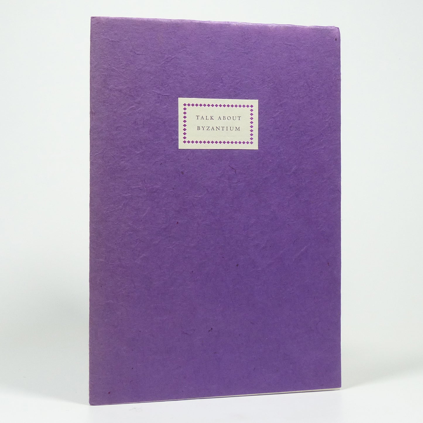 Anthony Powell - Talk About Byzantium - Limited First Edition