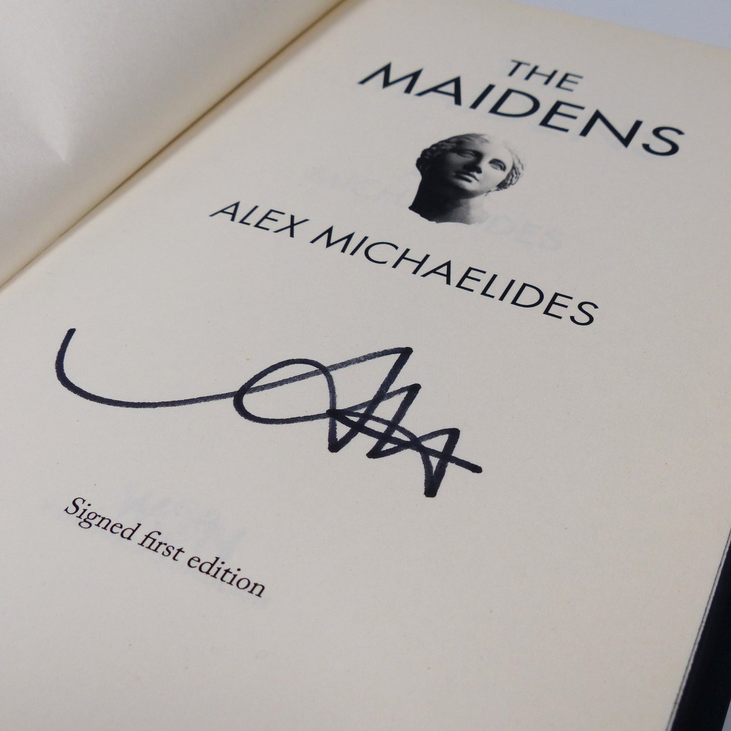 Alex Michaelides - The Maidens - Signed First Edition