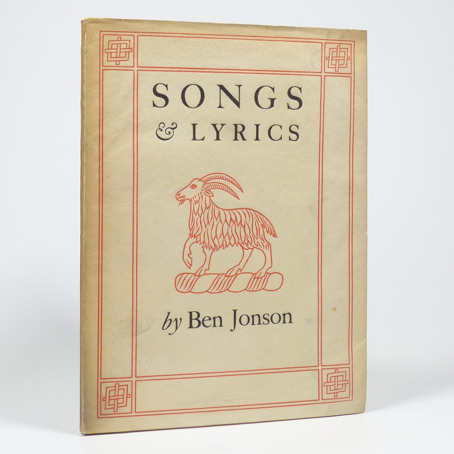 Ben Jonson - Songs & Lyrics - First Edition Thus
