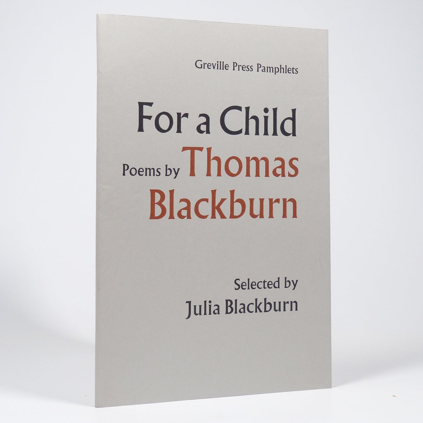 Thomas Blackburn - For a Child - Limited First Edition