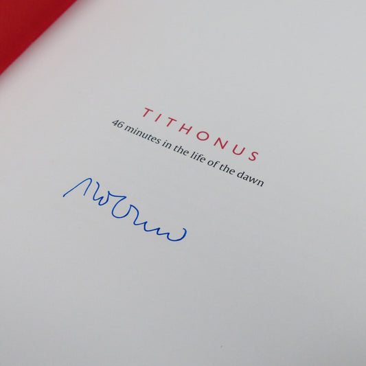 Alice Oswald - Tithonus - Signed First Edition