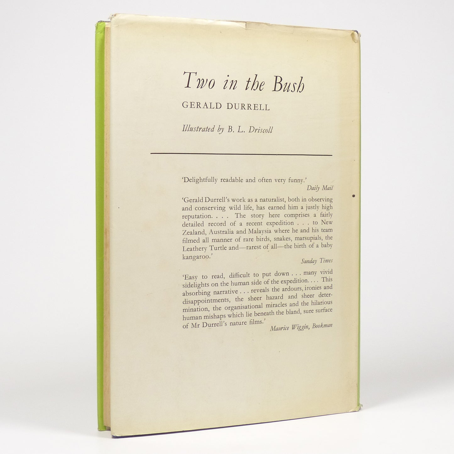 Jacquie Durrell - Beasts in my Bed - First Edition