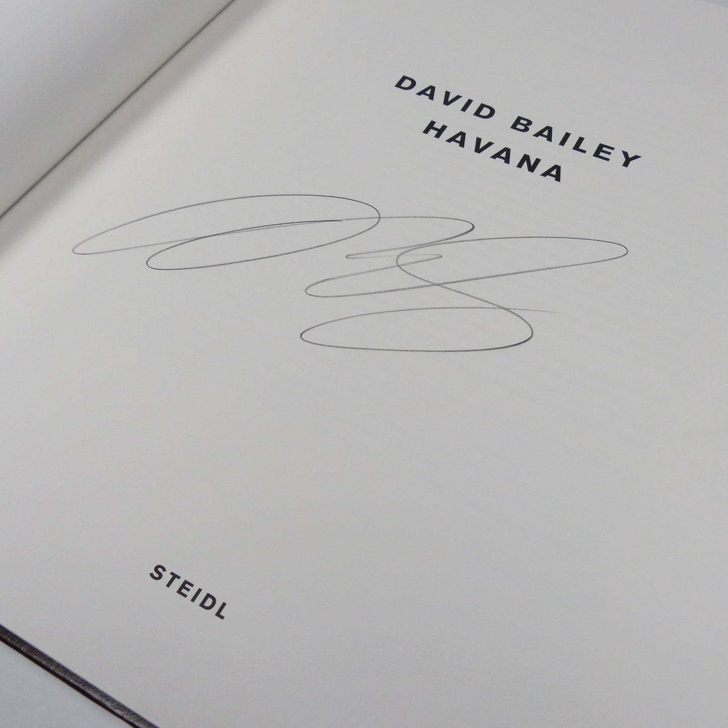 David Bailey - Havana - Signed First Edition