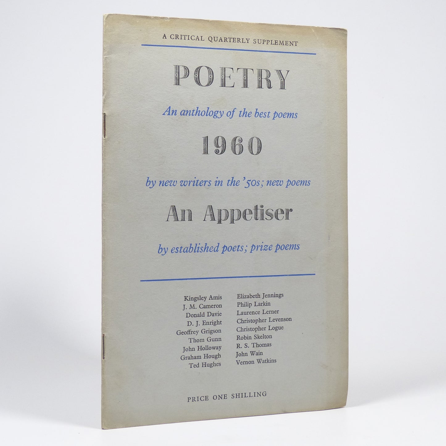 Various - Poetry 1960 An Appetiser - First Edition