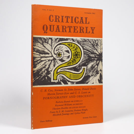 Various - The Critical Quarterly - First Edition