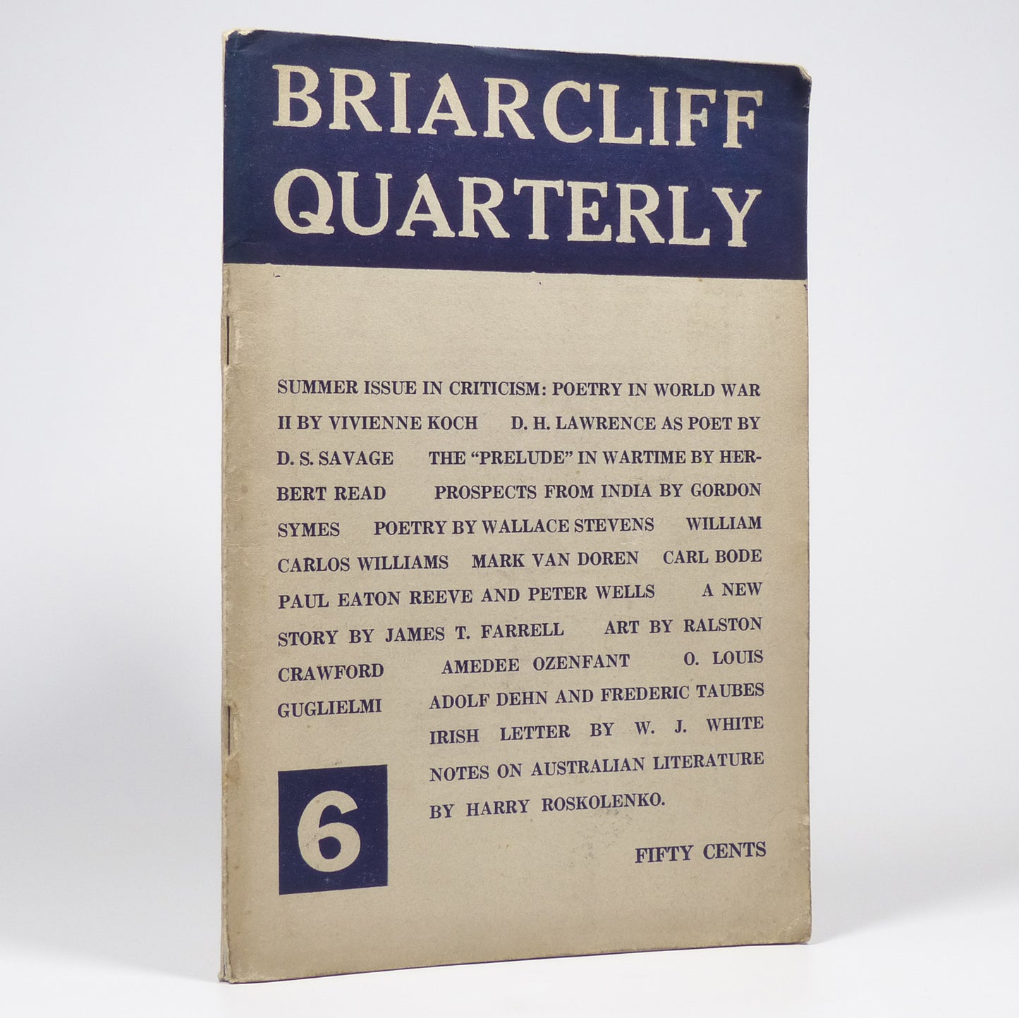 Various - Briarcliff Quarterly - First Edition