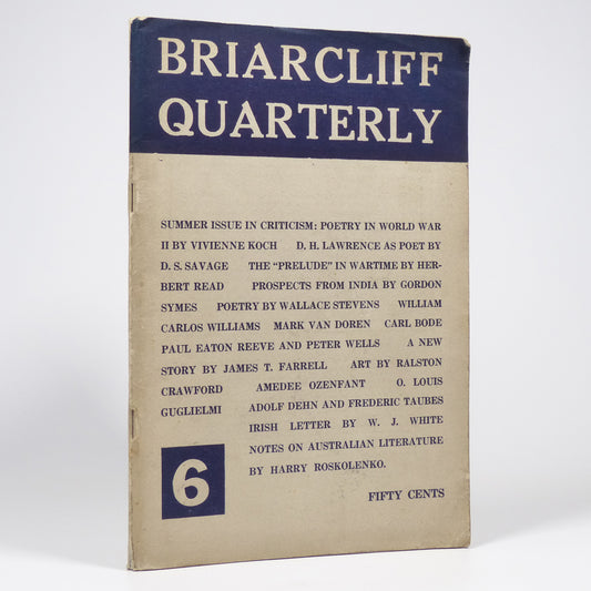 Various - Briarcliff Quarterly - First Edition