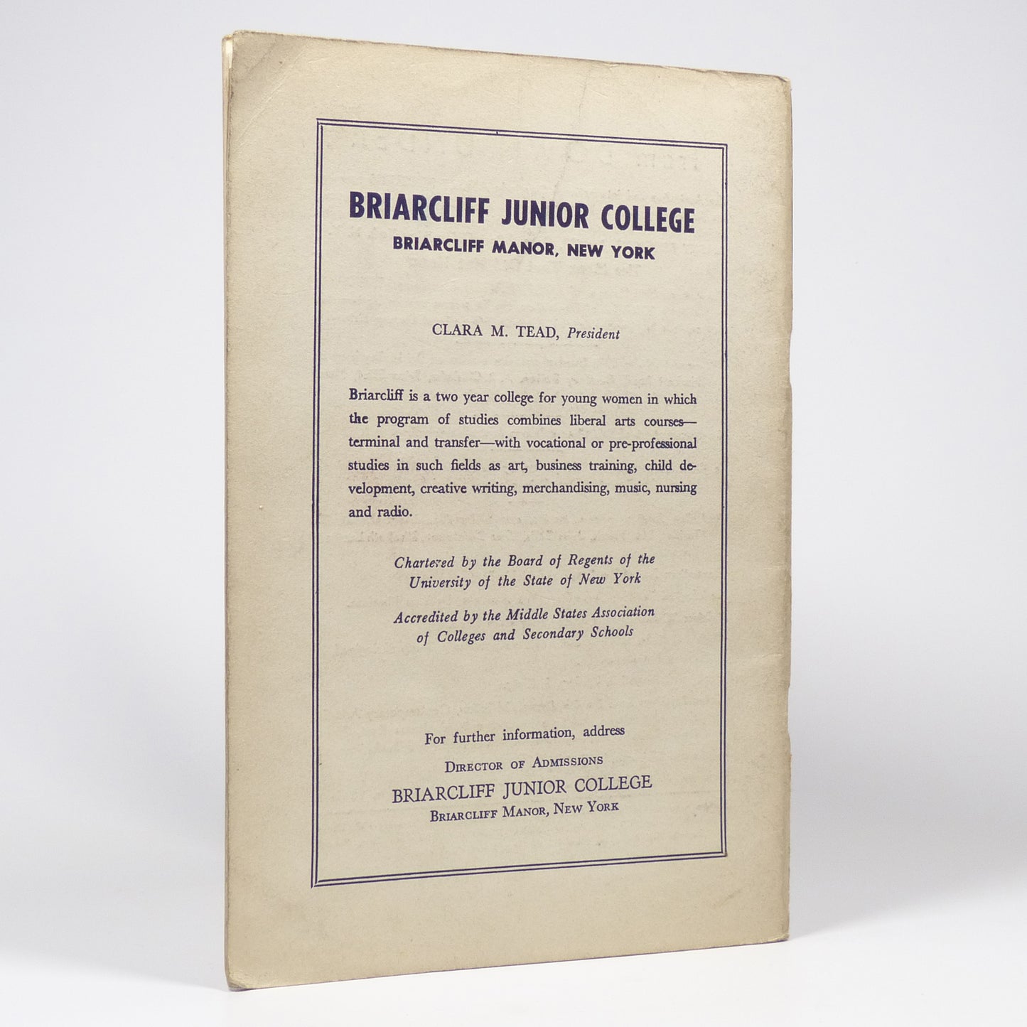 Various - Briarcliff Quarterly - First Edition