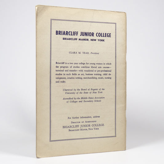 Various - Briarcliff Quarterly - First Edition