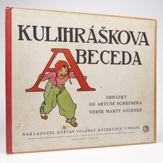 Artuš Scheiner & Marta Voleská - Kulihráškova Abeceda - First Edition.