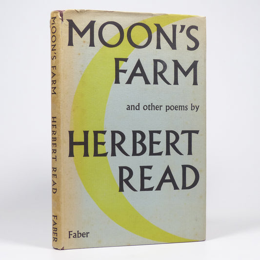 Herbert Read - Moon's Farm and Poems Mostly Elegiac - First Edition