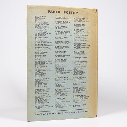 Herbert Read - Moon's Farm and Poems Mostly Elegiac - First Edition