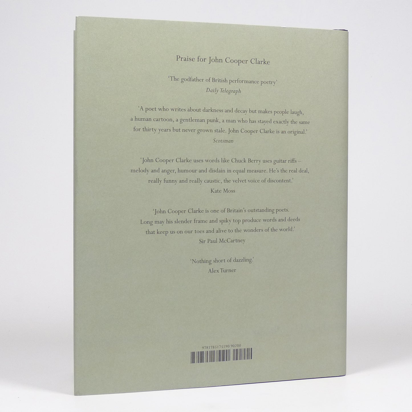 John Cooper Clarke - The Luckiest Guy Alive - Signed First Edition