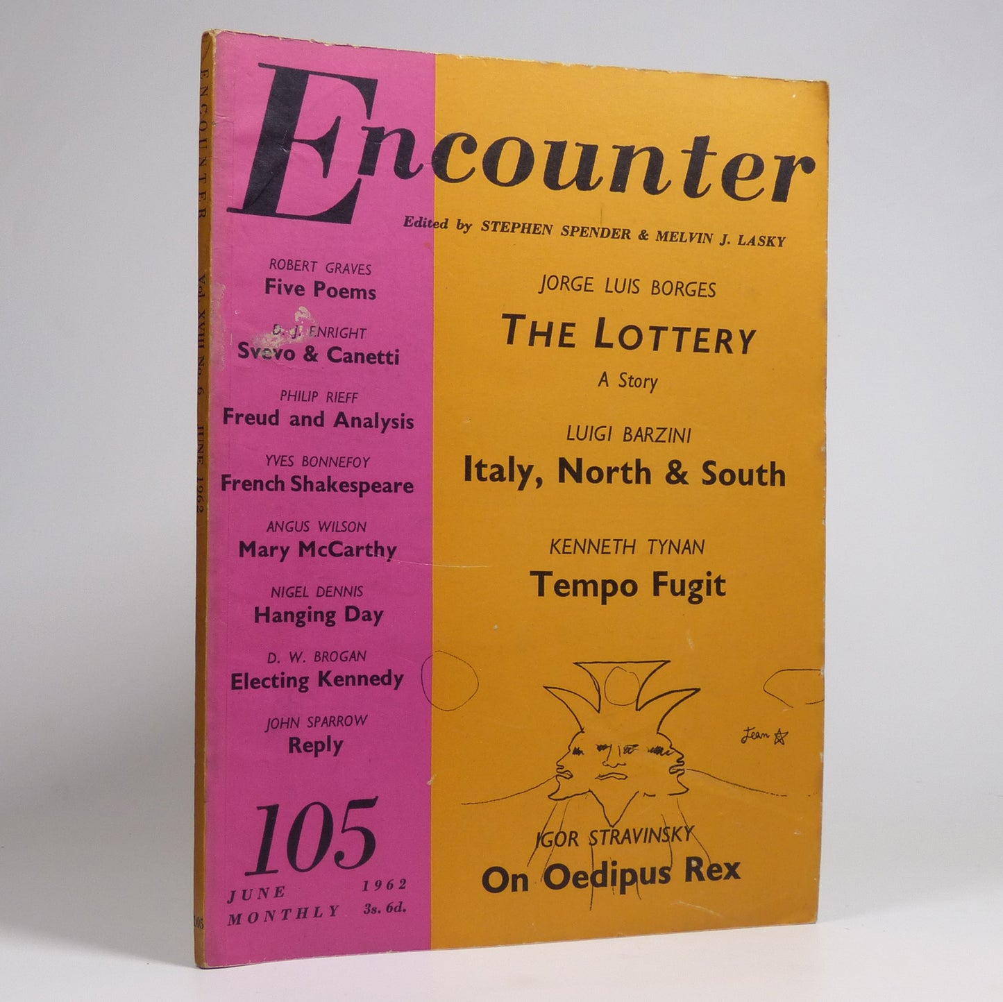 Jorge Luis Borges - Eight Contributions to Encounter Magazine